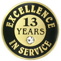 Excellence In Service Pin - 13 years